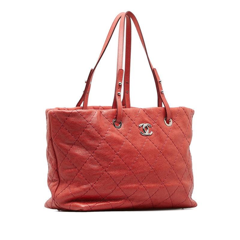 New 1:1 Rep Top Quality Chanel Wild tick Onza Road  Bag Pink Leather  Chanel