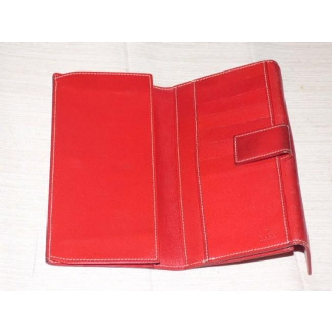 Gucci Red Leather  Wallet