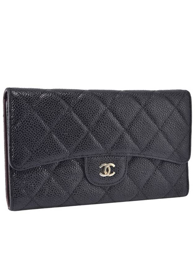 Women s Classic Caviar Long Wallet CD5213 Chanel