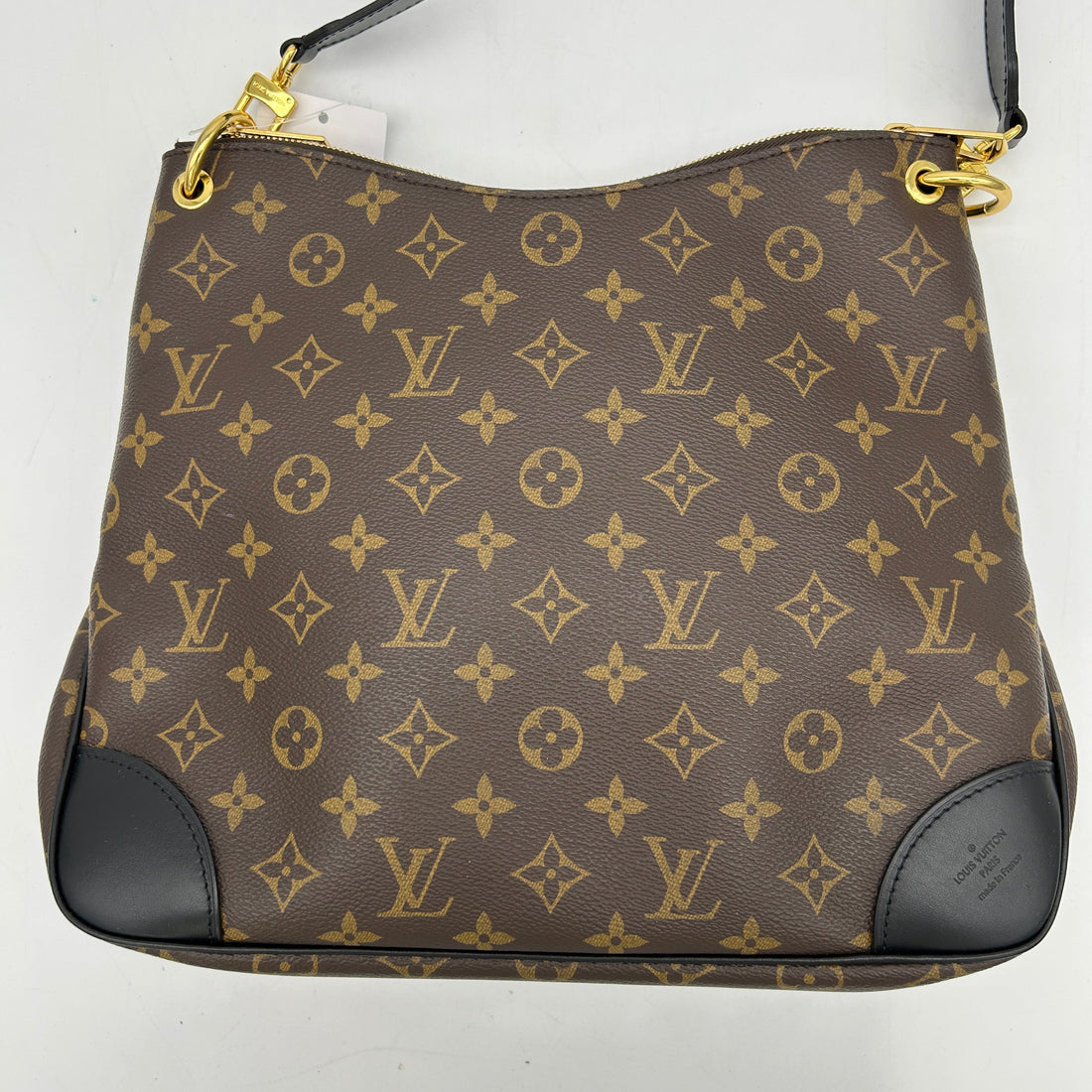 Louis Vuitton Monogram Odeon MM Brown Shoulder Bag Medium