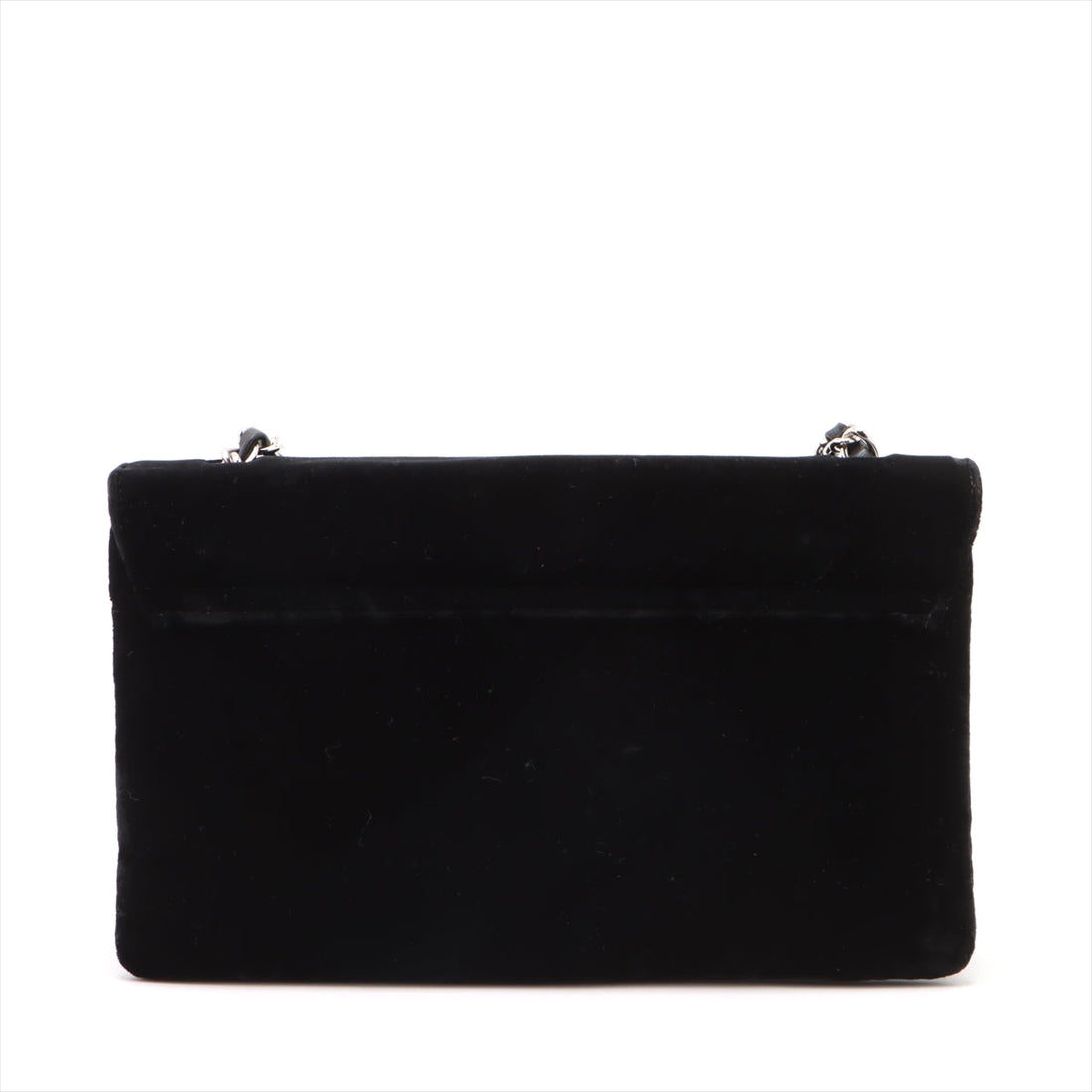 New 1:1 Rep Top Quality Chanel Camelia Belbet X Leather Chain Shoulder Bag Black Silver G