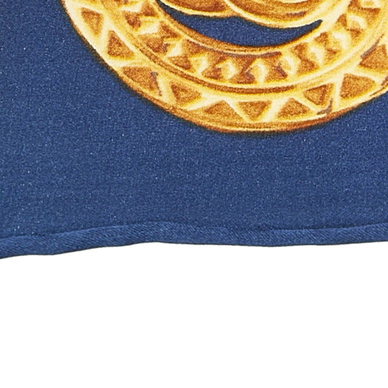 New 1:1 Rep Top Quality Chanel Cocomark carf Navi Multicolor Silk  Chanel