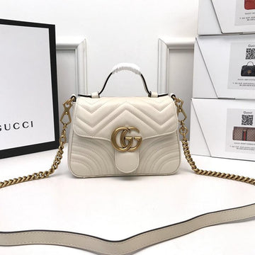 GG Marmont mini top handle bag