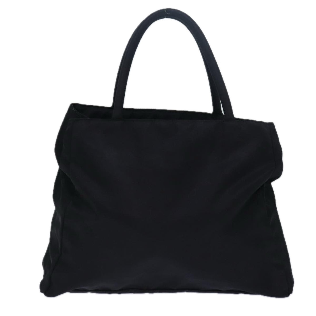 PRADA Hand Bag Nylon Black Auth ar11983