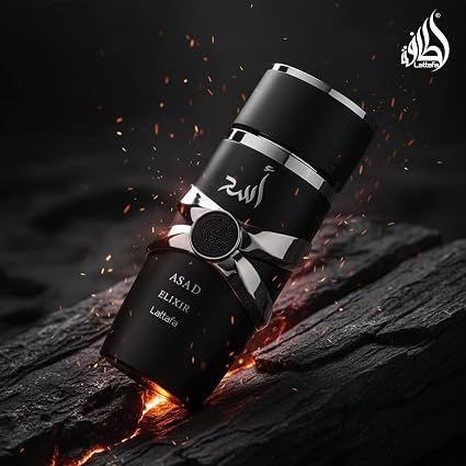 Lattafa EDP for Men – Asad Elixir 100 ml (3.4 oz) Perfume Spray 100ml Perfume