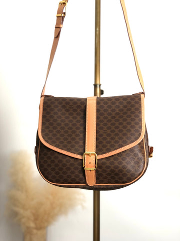 CELINE Macadam Shoulder bag Brown New 1:1 smihn4