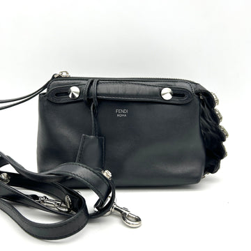 Fendi Mini By The Way Handle Bag - Black Crossbody Bags, Handbags LA14017