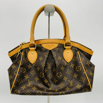 LOUIS VUITTON Tivoli PM Brown Monogram Leather Women's Shoulder Bag GP10180816