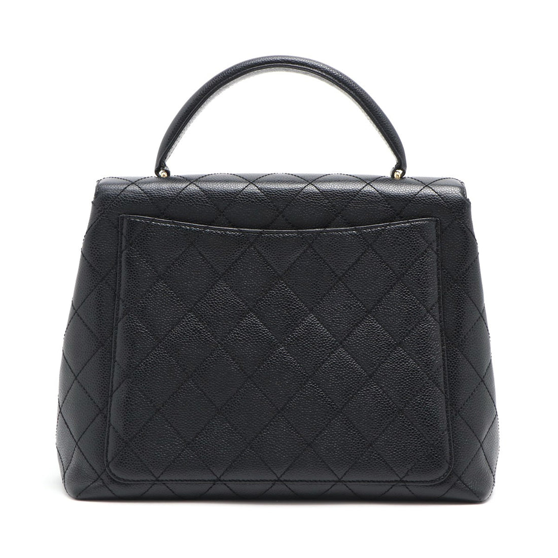 New 1:1 Rep Top Quality Chanel Matrasse Caviar Kelly Handbag Black Silver Gold