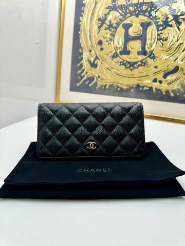 chanel wallet black 109960