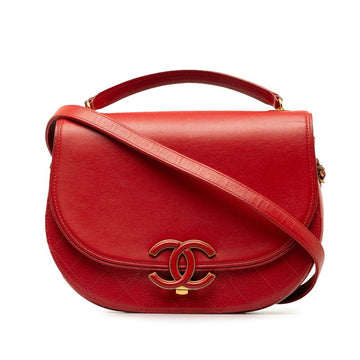 Top Quality Chanel Matelasse Coco Mark 2WAY Leather Bag