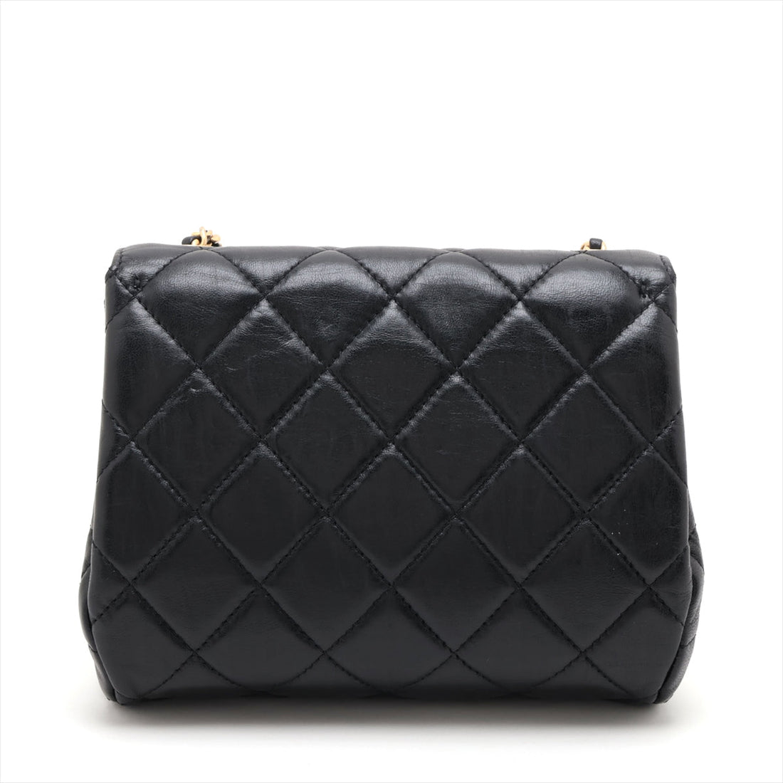 New 1:1 Rep Top Quality Chanel Matrasse Single Flap Single Chain Bag Black