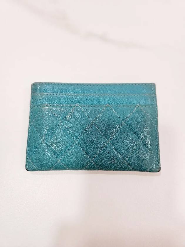 Women s Caviar Gold Boy Card Wallet Holder A84431 Chanel