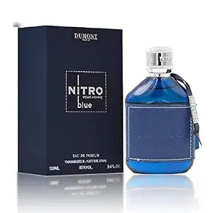 Dumont Men's Nitro Blue EDP Spray 3.4 oz Fragrances 100ml Perfume