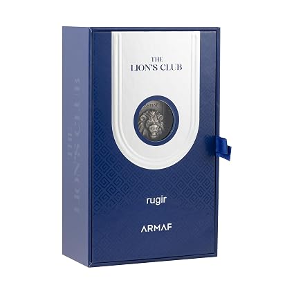 Armaf The Lion's Club Rugir for Men Eau de Parfum Spray, 3.4 Ounce 100ml Perfume