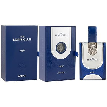 Armaf The Lion's Club Rugir for Men Eau de Parfum Spray, 3.4 Ounce 100ml Perfume