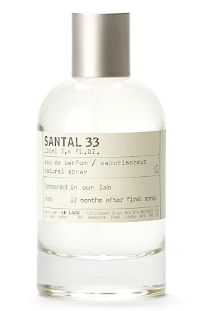 3.4 OunceLe Labo Santal 33 for Unisex Eau de Parfum Spray, 3.4oz 100ml Perfume