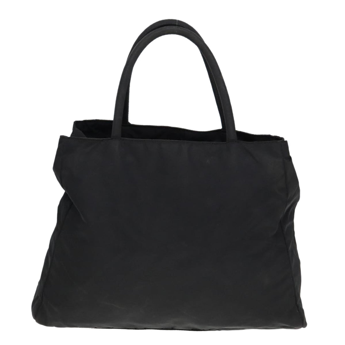 PRADA Hand Bag Nylon Black Auth bs15378