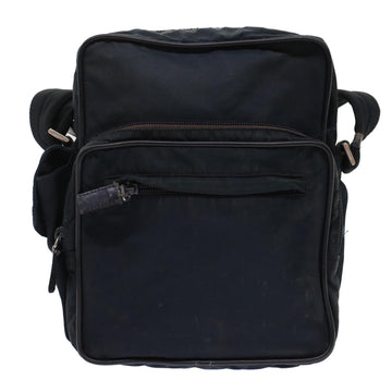 Prada Shoulder Bag Nylon Navy  bs7121