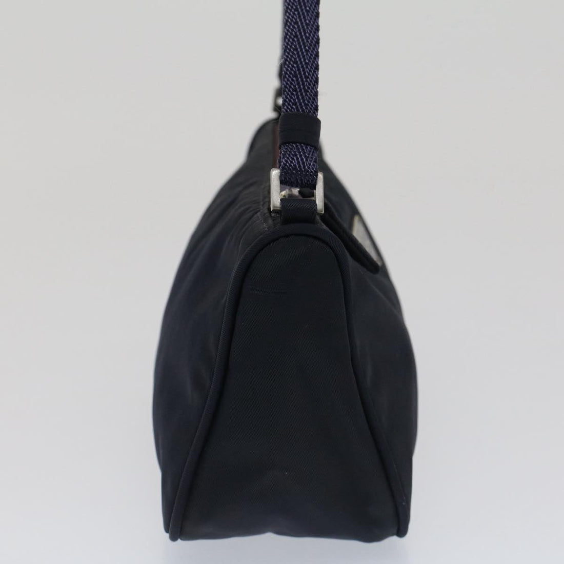 PRADA Accessory Pouch Nylon Purple Auth bs7447