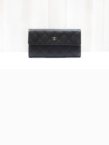 Caviar Timeless Long Wallet 21st A50096 Chanel