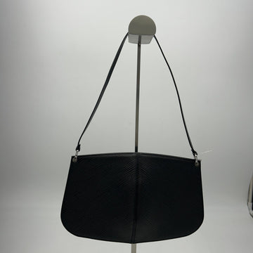 Louis Vuitton Black Epi Pochette Demi-lune Handbag ITEA25JZH7D5