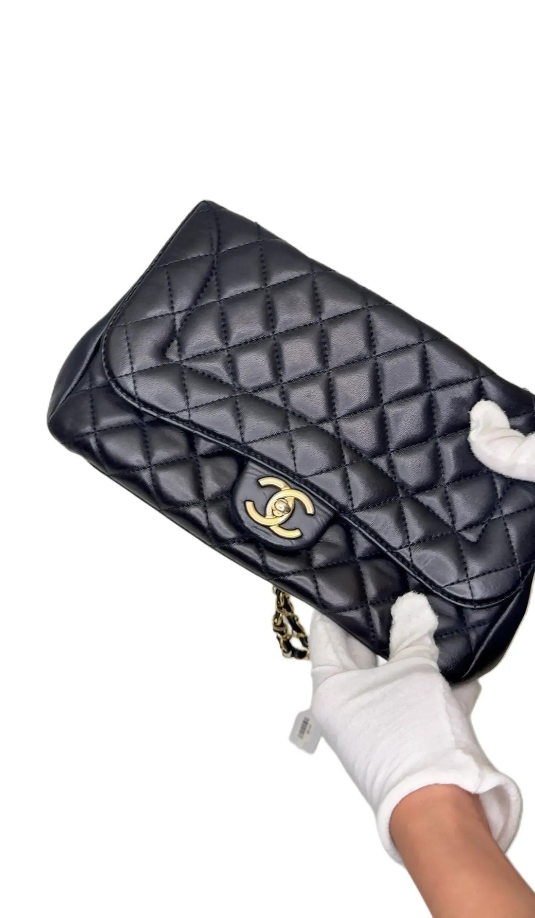 Top Quality Chanel Mademoiselle Chic Flap Bag Quilted Lambskin B5-34