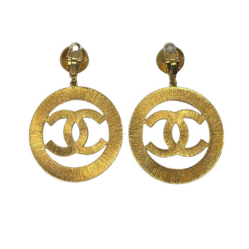 Top Quality Chanel  Textured CC Drop Earrings