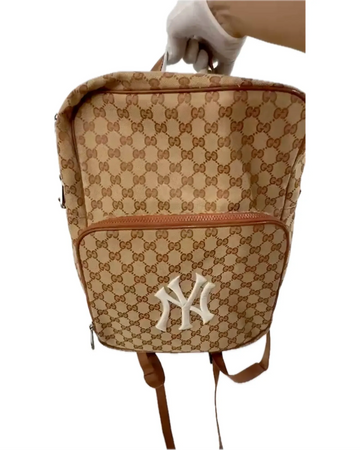 Gucci GG Canvas NY Yankees Backpack 25485