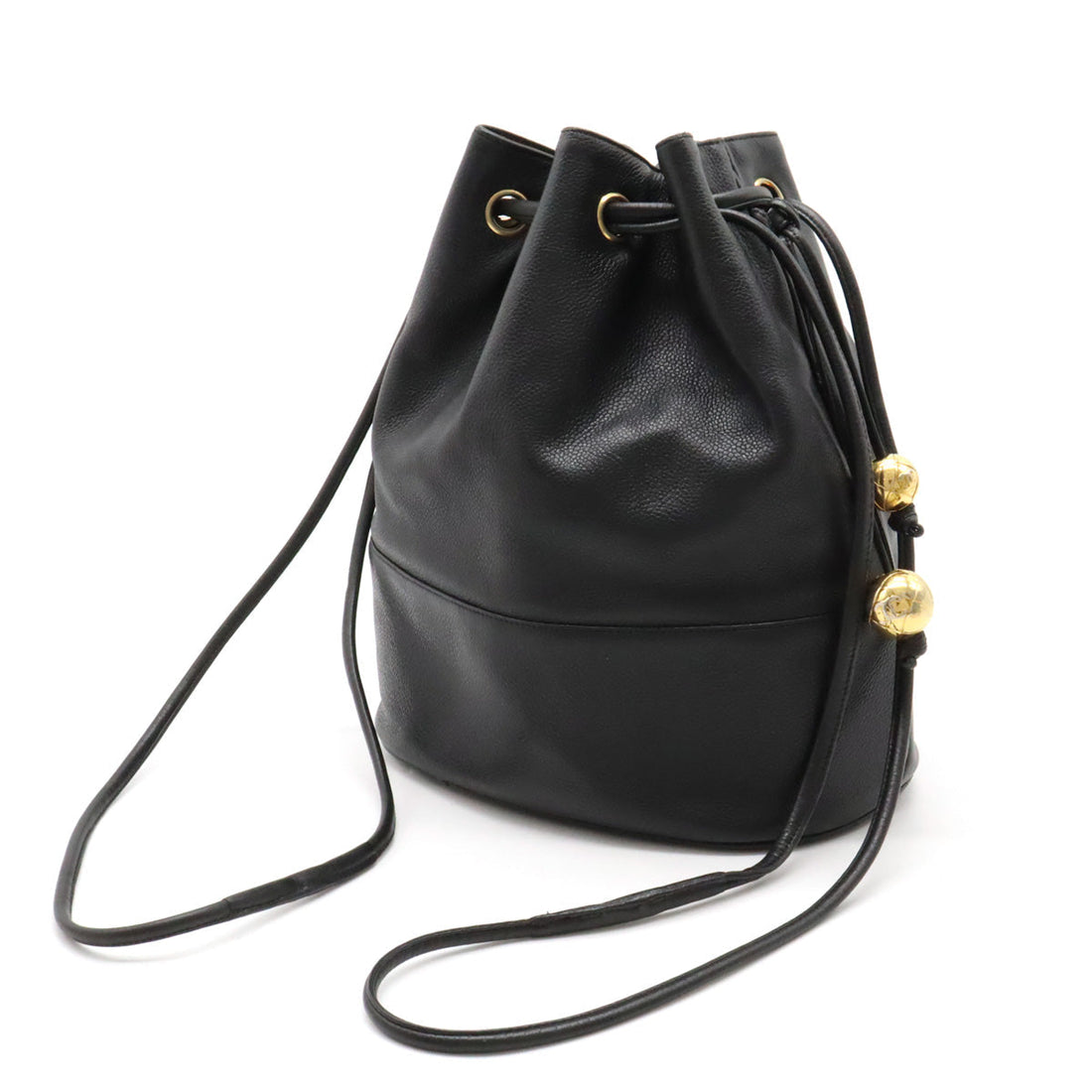 New 1:1 Rep Top Quality Chanel Black Lambskin Bucket Shoulder Bag