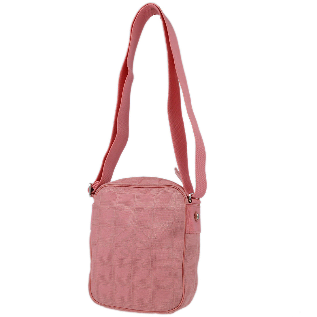 New 1:1 Rep Top Quality Chanel Pink New Travel Line Shoulder Bag