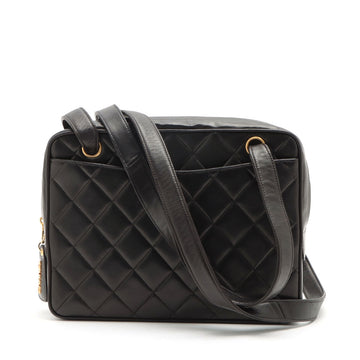 New 1:1 Rep Top Quality Chanel Lambskin  Shoulder Bag Black G  3rd