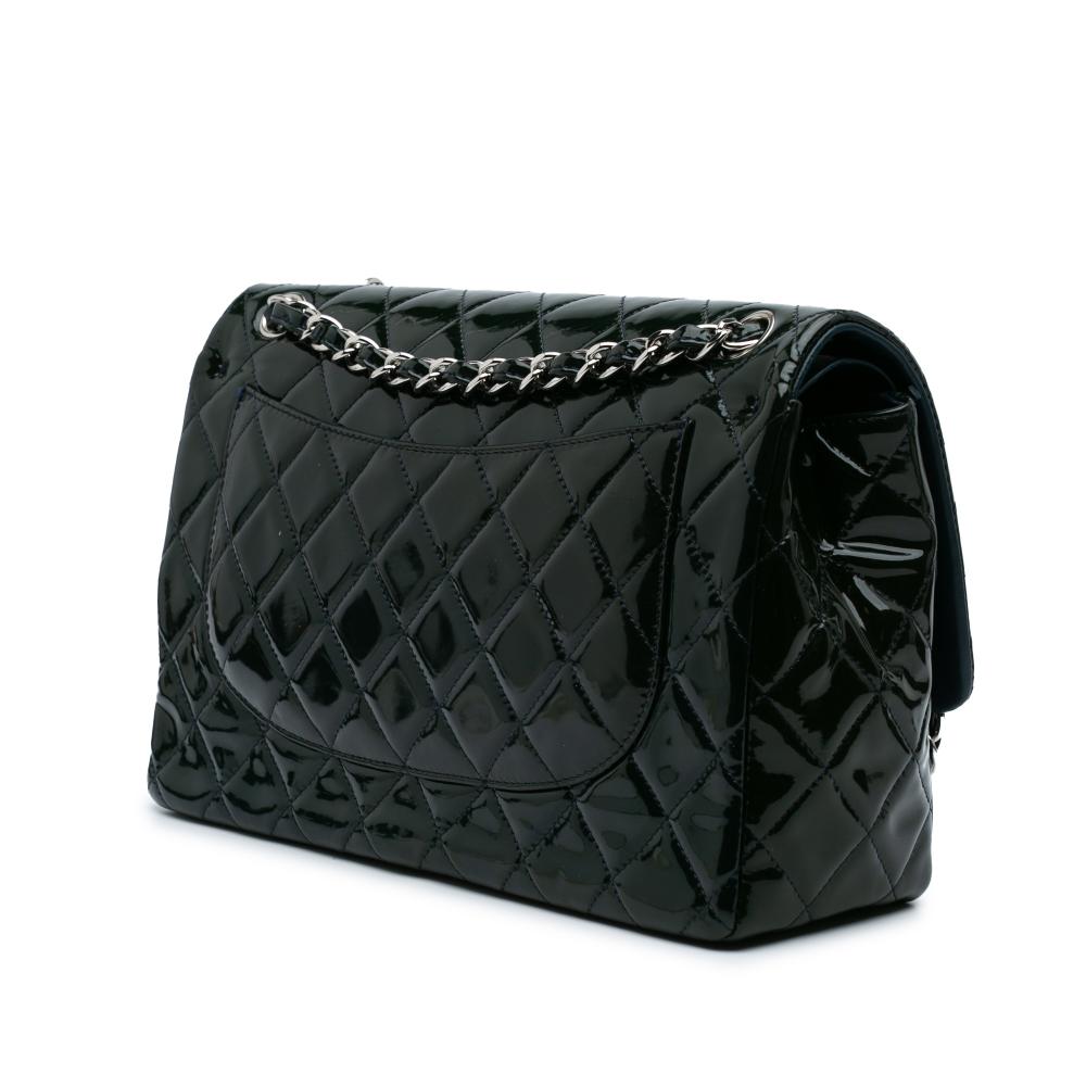 Navy Leather Chanel Flap Bag