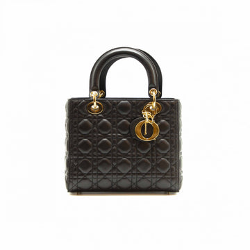 Top quality Dior Black Quilted Cannage Leather Medium Lady Top quality Dior Tote Bag