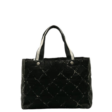 New 1:1 Rep Top Quality Chanel  Travel Line  Tooth Bag houlder Bag Black Nylon Lady Chanel