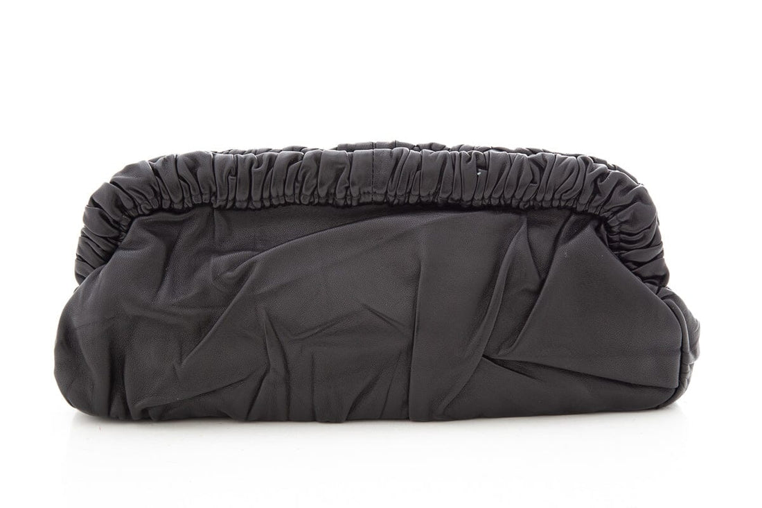 Prada Black Lambskin Clutch