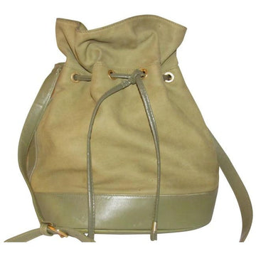 Gucci  Pursesdesigner Purses Aloe Green Suede And Leather With Gold Accents Satchel