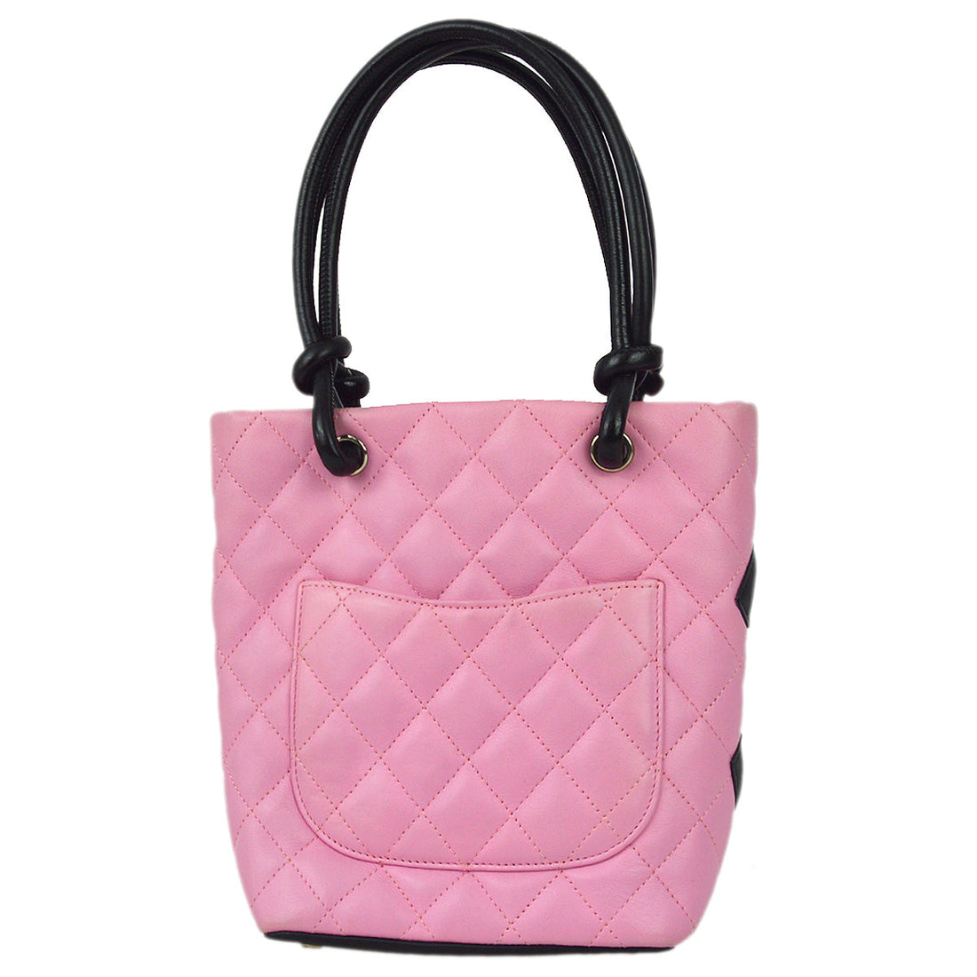 New 1:1 Rep Top Quality Chanel Pink Calfskin Cambon Ligne Tote Handbag