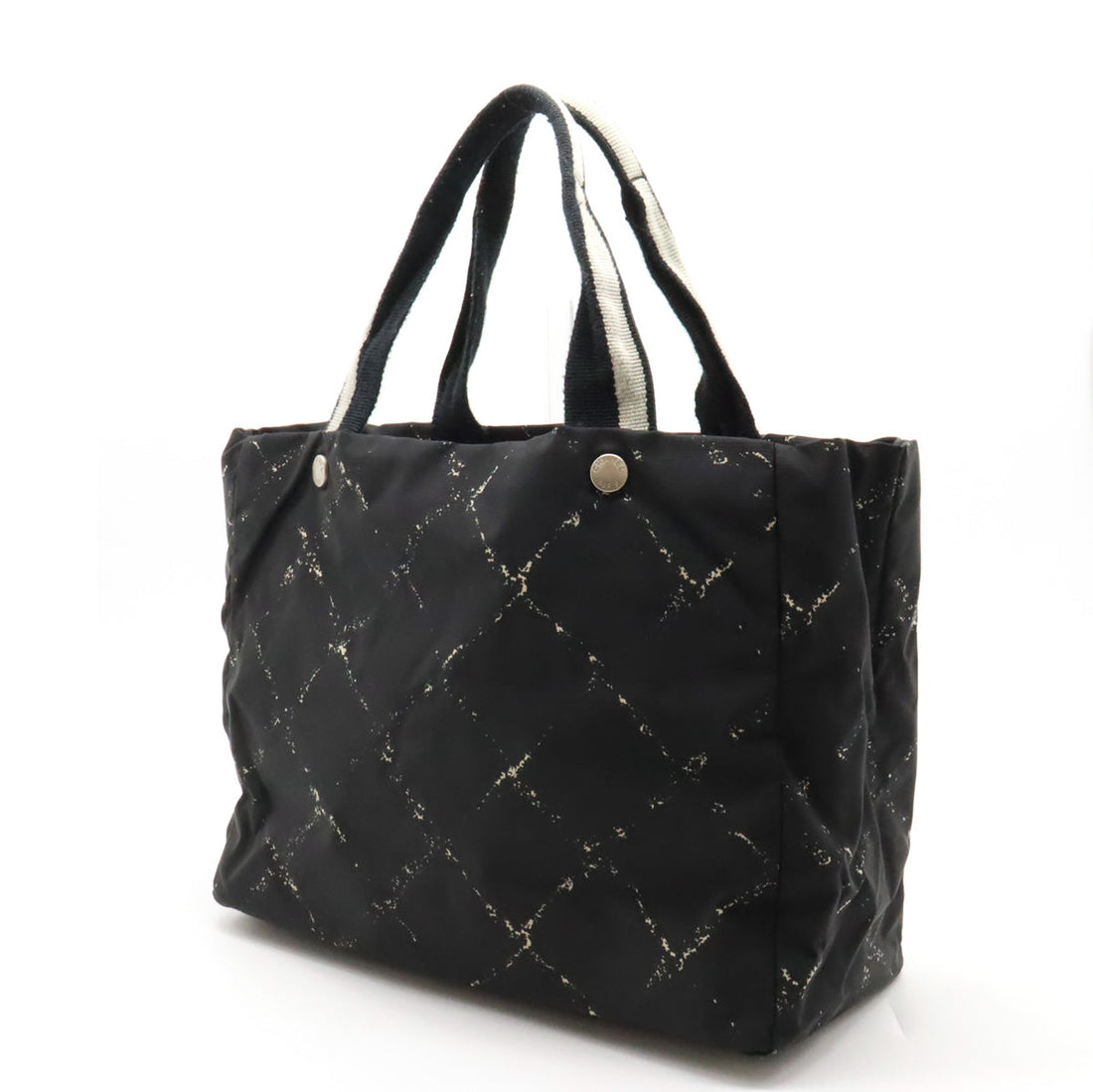 New 1:1 Rep Top Quality Chanel  Travel Line Tote MM Tooth Bag Shoulder Bag Shoulder Bag Nylon Black Red Red Silver Gold  Blumin