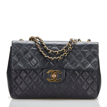 New 1:1 Rep Top Quality Chanel Mattress 34  Chain houlder Bag  Bag Black Gold   CHANEL