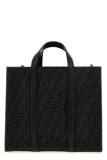 Fendi Men Ff Jacquard Shopper