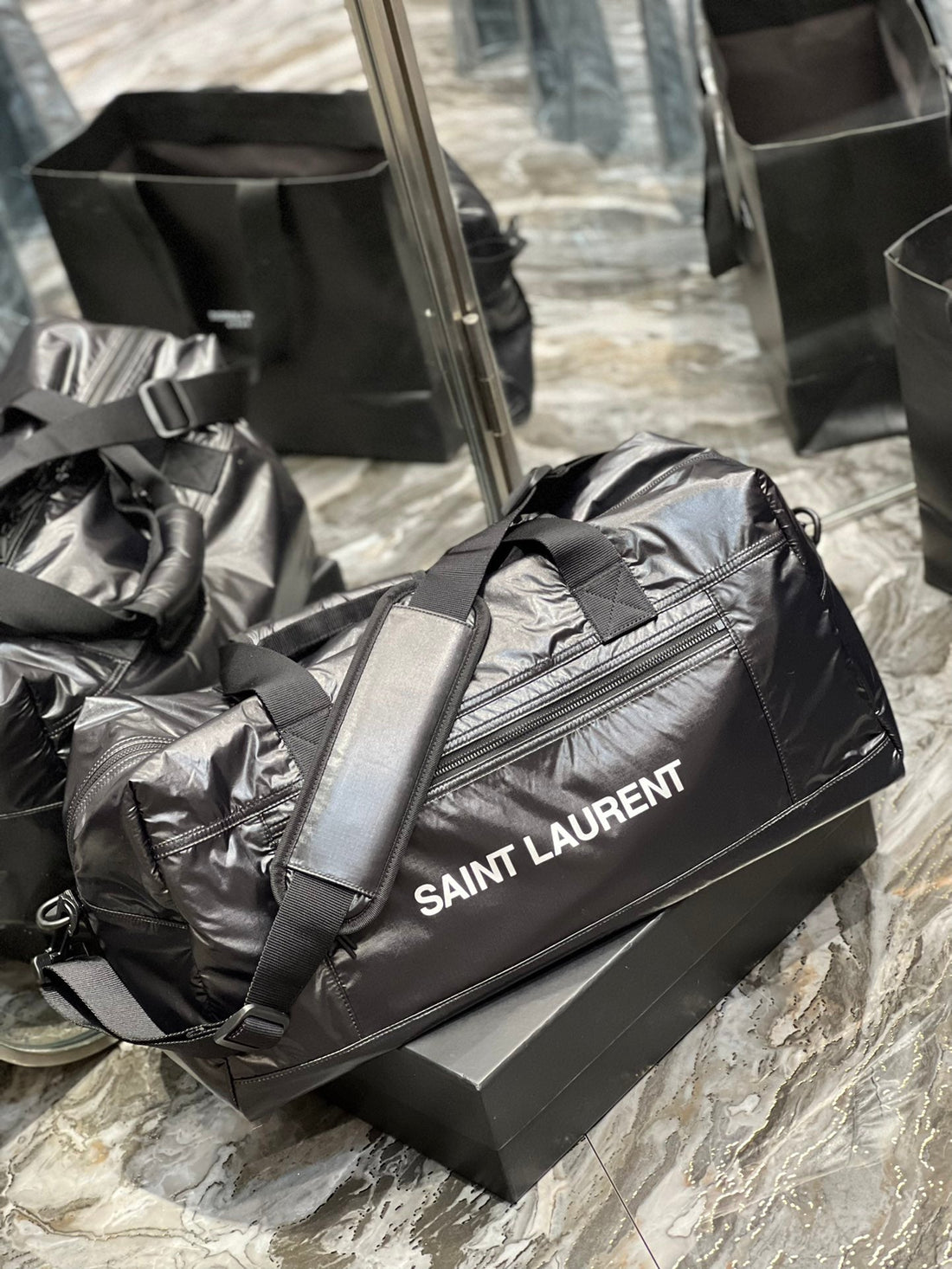 Yves Saint Laurent Nuxx Duffle Black