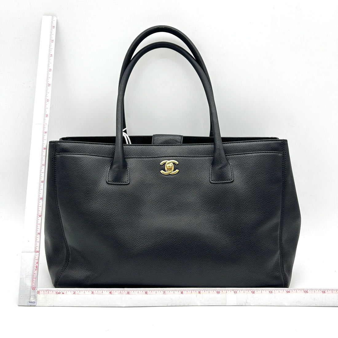 Top Quality Chanel Medium Executive Cerf Tote Bag - Black Totes, Handbags LA30415