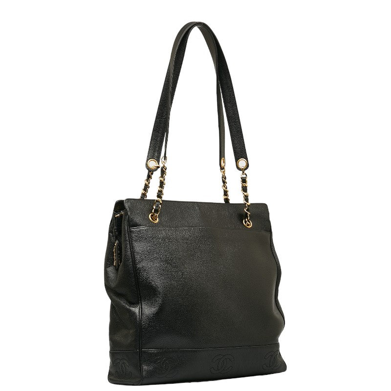 New 1:1 Rep Top Quality Chanel Cocomark  Bag houlder Bag Black Caviar S  Chanel