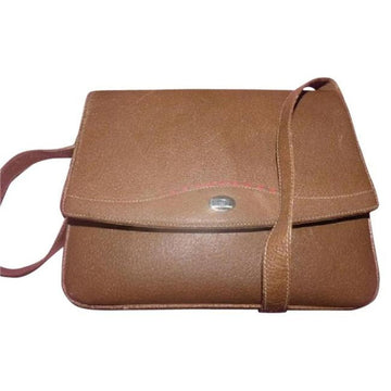 Gucci  Designer Purses Brown Leather And Gg Leather Cross Body Bag