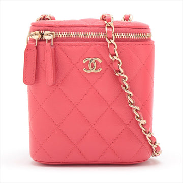 New 1:1 Rep Top Quality Chanel Matrasse Caviar S Chain Shoulder Bag Pink G