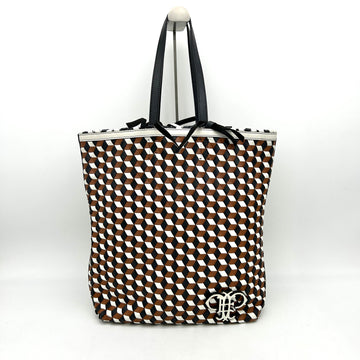 Emilio Pucci Tote Bag Multicolour in Leather LA21266