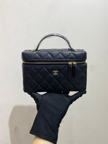 Chanel 25P 19.5*5*17cm Black Bag 110284