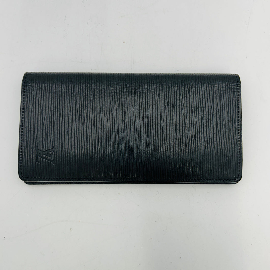 Louis Vuitton Portefeuille Brazza Epi Leather Black Bi-fold Long Wallet GP22274702