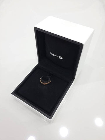 Coco Crush Qualted Ring Mini Beige Gold No 46 Chanel